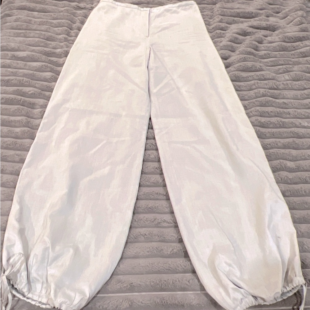 Armani pure silk pants size 0-2